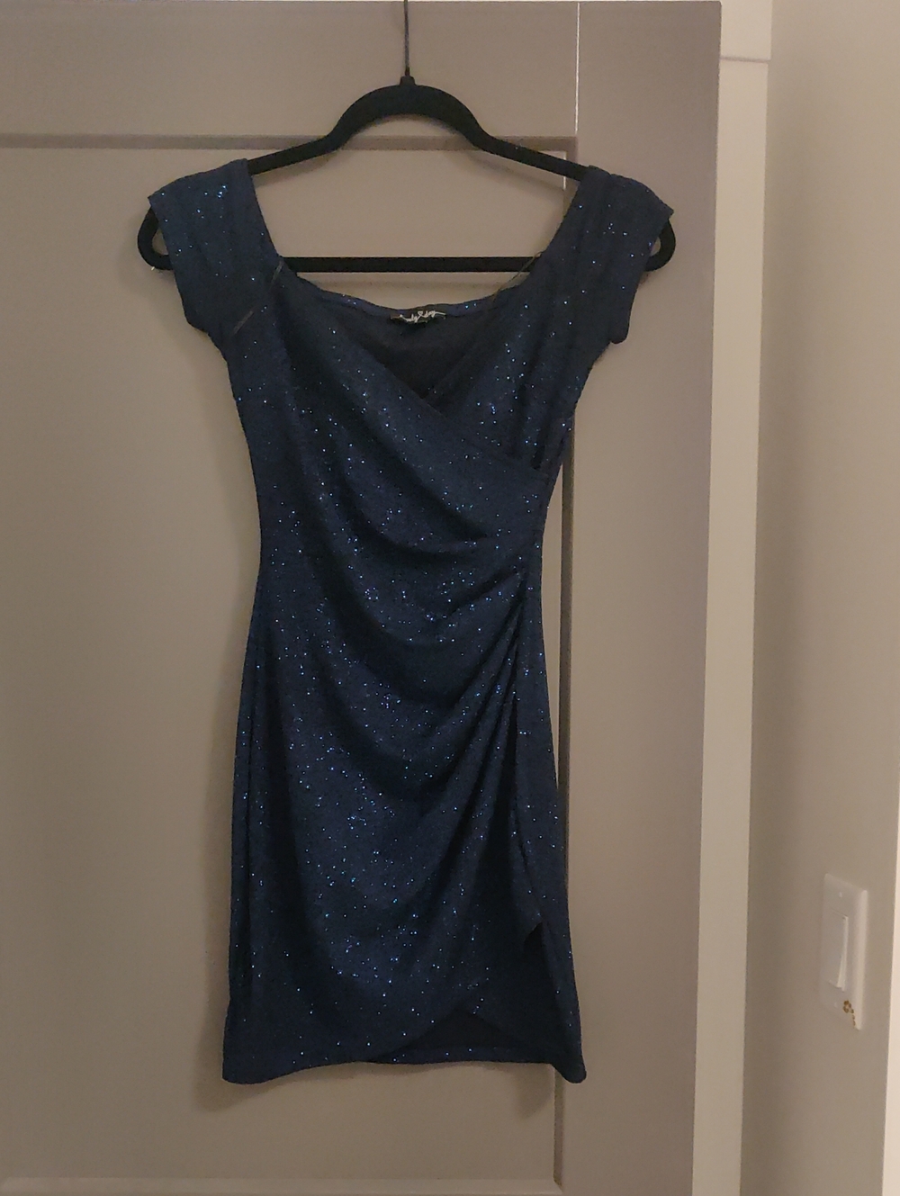 Navy Sparkle Dress
